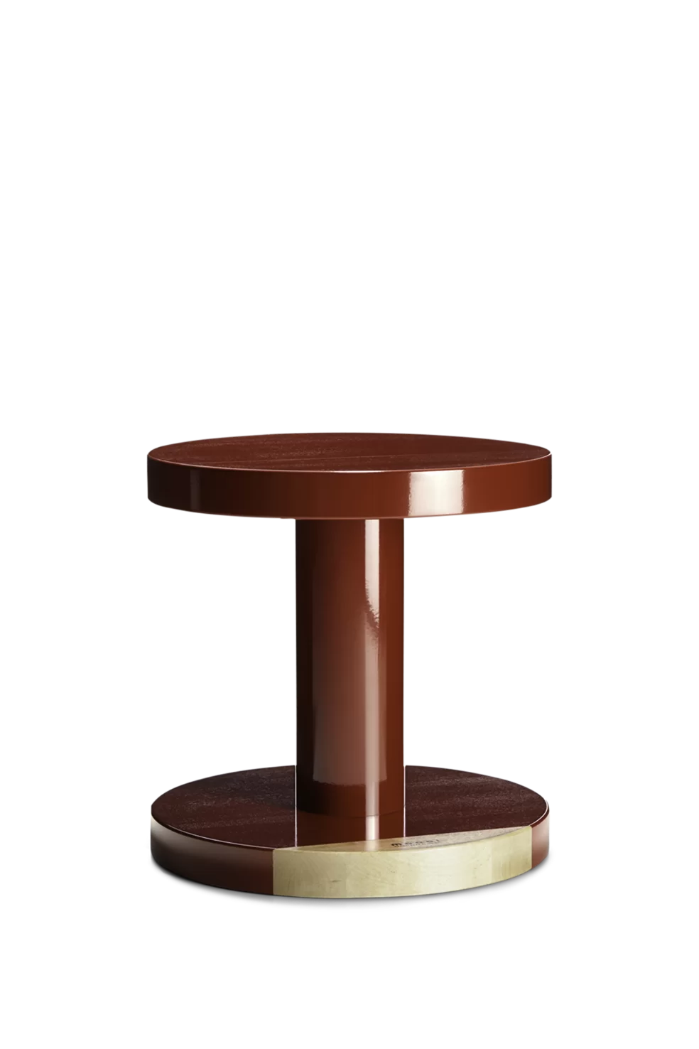 Common Comrades side table Seamstress front view